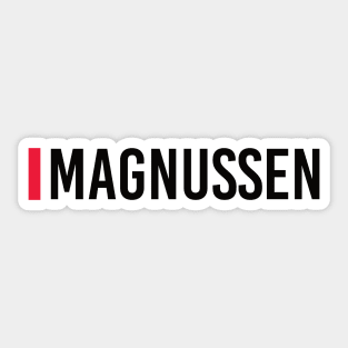 Kevin Magnussen Driver Name - 2022 Season #2 Sticker